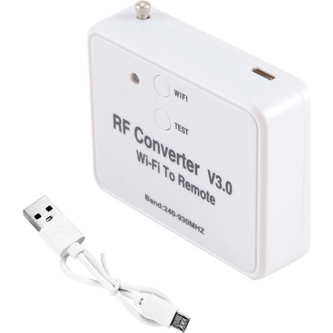 Télécommande Wifi Convertisseur Radio Fréquence 240-930mhz Pour Porte De Garage Domotique