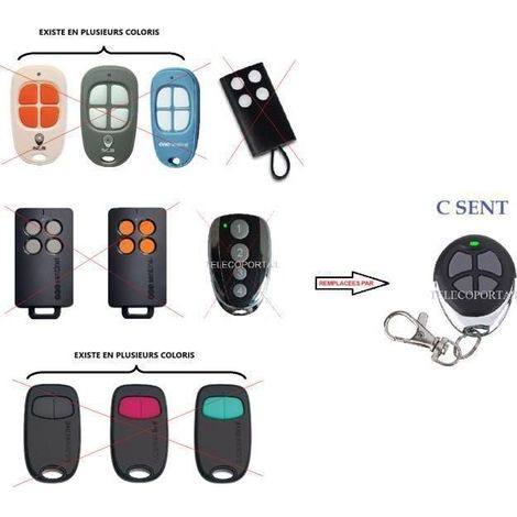 Telecommande Compatible Scs Sentinel Telegate