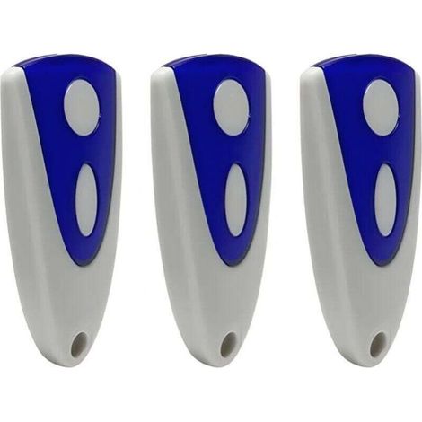 Télécommande Et Émetteur Mural Pour Motorisationslot De 3 Télécommandes De Porte De Garage Compatibles Avec Novoferm Novotron 502 Max43-2 Novotron 512 Mix43-2 433,92 Mhz