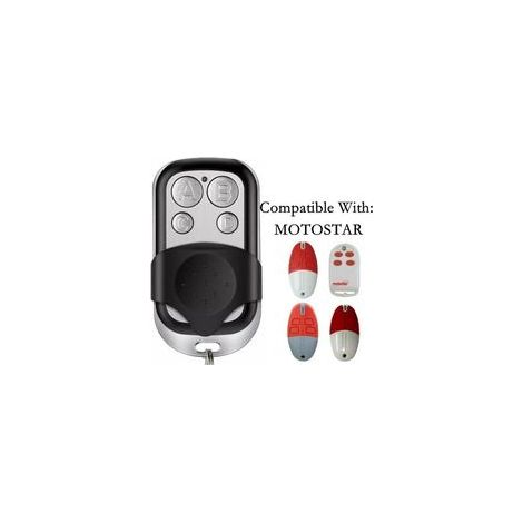 Télécommande - Motostar Clikstar (re532/re534/clik 4m) - Auto-apprentissage - 433,92 Mhz - Batterie 12v 27a Incluse