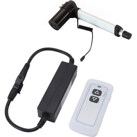 Télécommande 433.92mhz Contrôleur Pour Moteur Linéaire Electrique, Télescopique, Reciprocant 29v. Matériel Abs, Contrôle À Distance 30m, 1 Contrôleur Pour 1500 Unités