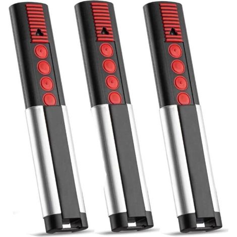 Télécommande Porte De Garage 868 Mhz 4 Canaux – Lot De 3 Émetteurs Compatibles Sommer 4020/4025/4026