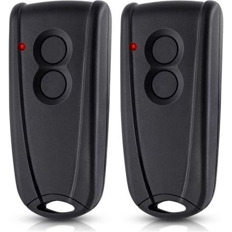 Télécommande Portail Et Garage 433 Mhz – Compatible Avec Ecostar Rsc2, Rse2, Rsz1, Liftronic, Europro 500/700/800, D2500/d5000/s4000 – 2 Pièces