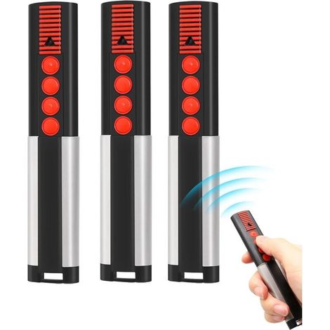 Télécommande 4 Canaux Pour Portail Et Porte De Garage – Compatible Avec Sommr Tx03-868-4, Tx03-868-2, 4020v000, 4026v000 – Fréquence 868 Mhz