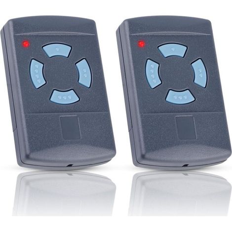 Télécommande De Porte De Garage Hor-hsm4 868 Mhz – 2 Unités, Compatibles Boutons Bleus Hörmann