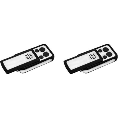 Compatible Avec La Télécommande De Porte De Garage Avidsen 433 Mhz À Code Tournant Émetteur Clé De Commande De Garage À Distance