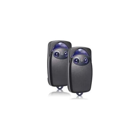 Telecommande Portail Pour Flor-s, 2pcs 433,92 Mhz Telecommande Porte De Garage Compatible Avec Flo2r-s, 2 Canaux - Crezuo