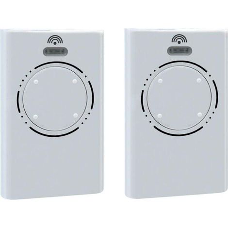 Télécommande 4 Canaux Pour Portail Et Porte De Garage – Compatible Xt4 868 Mhz, Modèle Slh 787010, Blanche, Lot De 4, Garantie 3 Ans