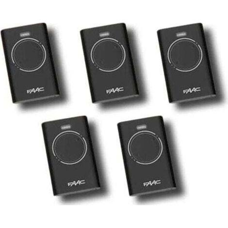 Neptune – Télécommande 2 Canaux 868 Mhz – Hopping Code Avec Auto-apprentissage – Longue Portée – Pour Motorisations Faac
