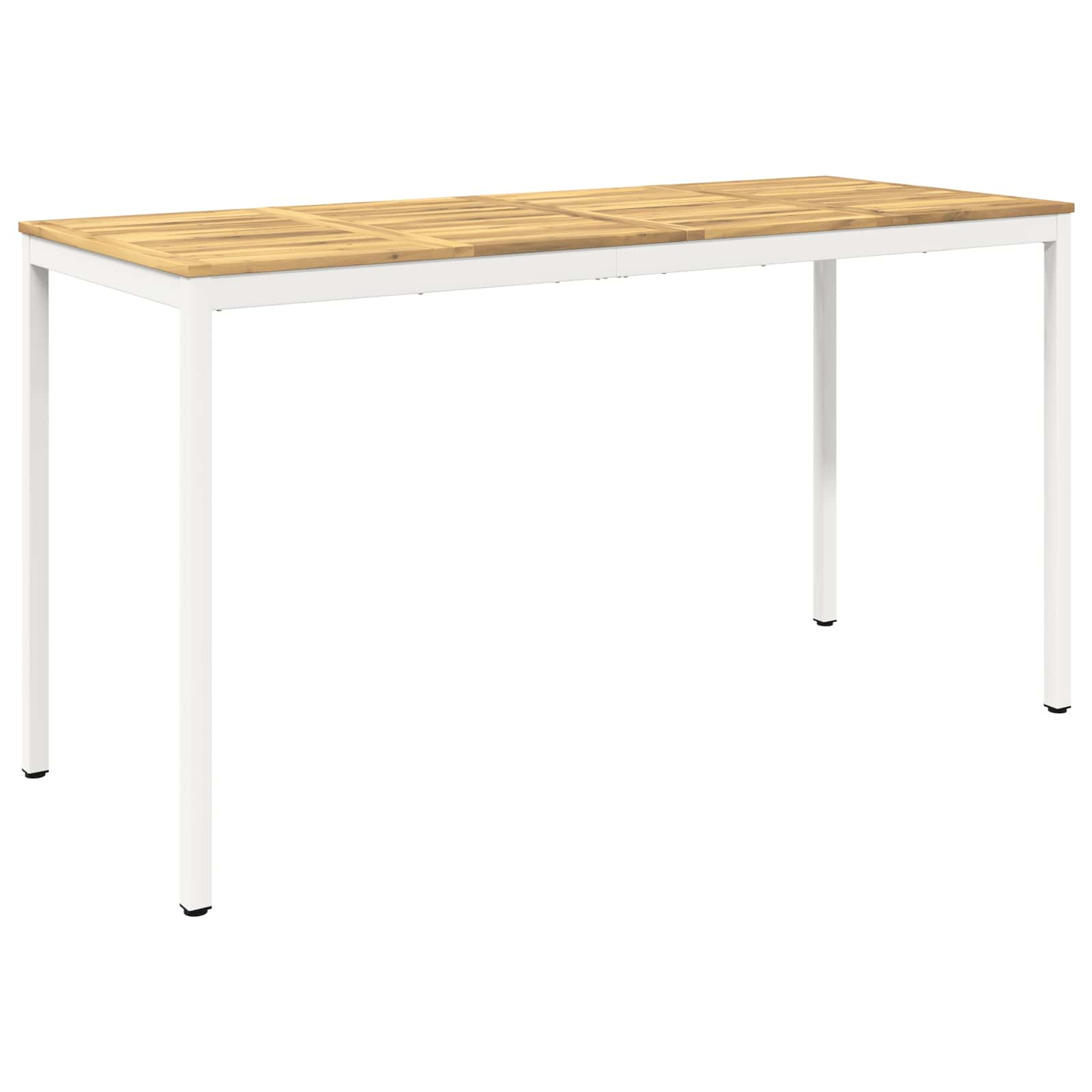 Gartenbar-tisch Naarden Weiß 196 X 80,5 X 105 Cm Vidaxl