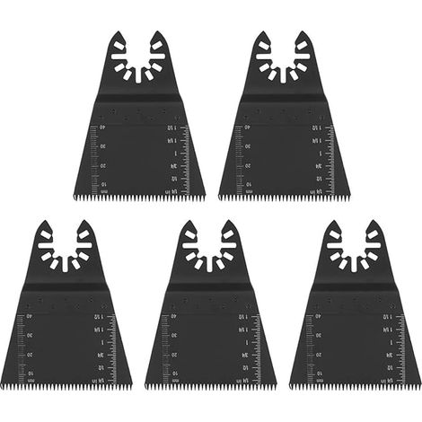 Artillerie-oszillationssägeblatt, 5-teiliges 65-mm-multifunktionswerkzeug-zubehörset Für Kunststoff, Holz, Metall, Universell Einsetzbar, Kompatibel Mit Fein Multimaster, Dremel, Bosch, Makita, Dewalt