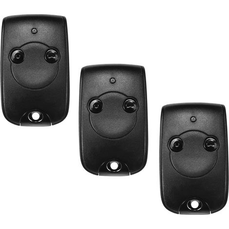 3 Télécommandes 1841026 Ns 2 Canaux 433,42mhz - Portail Garage - Lithium