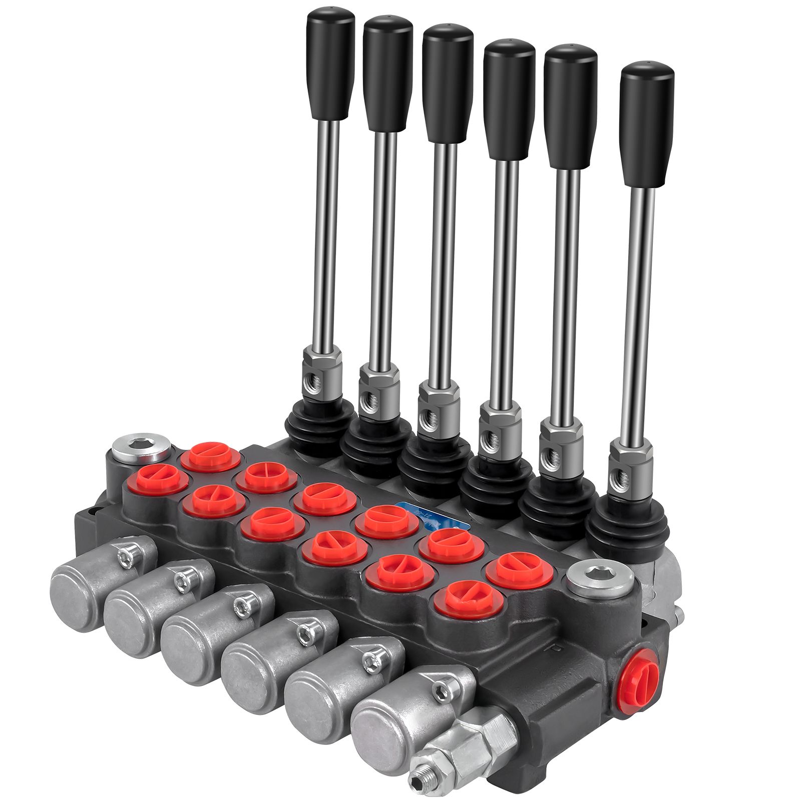 Richtungsverteiler Für Hydraulik, 6-teilig, 11 Gpm, 3600 Psi, Für Traktoren Und Lader.