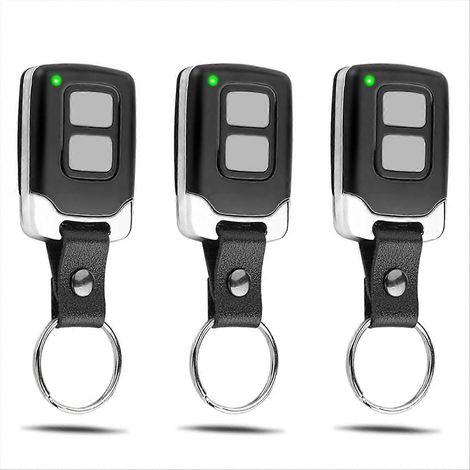 Lot De 3 Télécommandes Pour Ouvre-porte De Garage Compatibles Avec Les Modèles 893lm, 891lm, 971lm, 973lm Et 371lm.