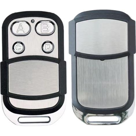 Télécommande Porte Garage 433.92mhz 4 Boutons Code Tournant Contrôle Ouverture Automatique
