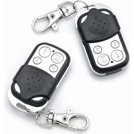 Télécommande Porte De Garage 433,92 Mhz Pour Novoferm Novotron 502/504/512/522/524, Émetteur Mural Et Clé Radio Pour Motorisation, Lot De 2 Pièces