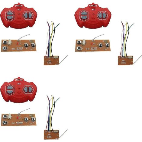 Modules De Télécommande Quadridirectionnelle 2,4 Ghz, Carte De Circuit Imprimé Pour Émetteur Et Récepteur De Télécommande À 4 Canaux Qaq