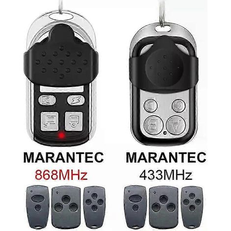 Télécommande De Porte De Garage Marantec 43392 Mhz / 868 Mhz (clone Numérique 302 304 313 433 Command D302 D313 D304 D382 D384 868 Opener)
