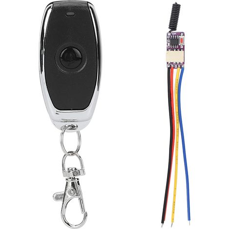 Interrupteur Sans Fil 5v-24v 3a Avec Télécommande, Relais À Une Touche Et 3 Modes De Fonctionnement Réglables