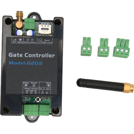Télécommande D'Ouverture De Portail 4g Gsm, Interrupteur Marche/arrêt Avec Commande Par Appel Et Sms, Compatible Entrepôt Et Parking