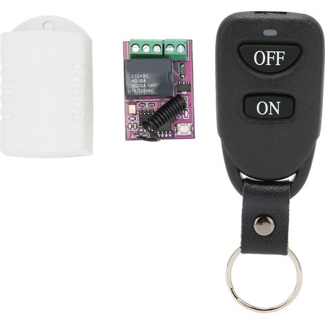 Interrupteur Sans Fil Rf 12v Pour Éclairage, Ascenseurs, Portes Électriques Et Fenêtres, Télécommande De Relais
