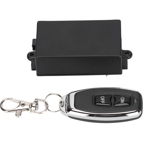 Interrupteur Relais Sans Fil 1ch Télécommande Émetteur Récepteur Pour Porte Électrique Pompe À Eau Dc 12v