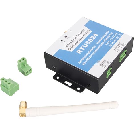 Télécommande D'Ouverture De Portail Gsm Avec Commande Marche/arrêt, Appel Gratuit Et Sms, Contrôleur D'Accès Métal Rtu5024 Pour 850/900/1800/1900mhz