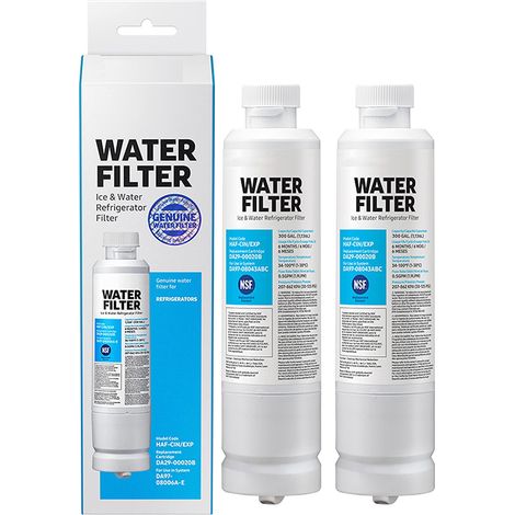 Universeller Kühlschrank-wasserfilter, Standard-ersatzfilterkartusche 2 Stück Da29-00020b