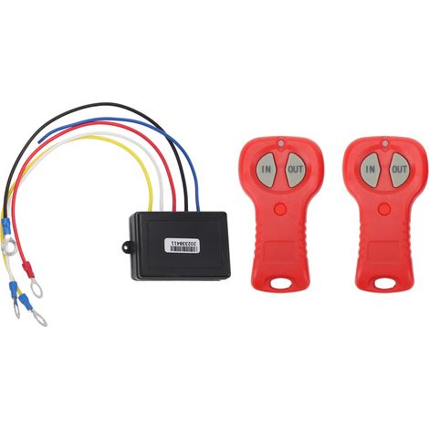 Télécommande Sans Fil Pour Treuil Dc12v 24v, Réponse Rapide Et Haute Sécurité, Pour Camion Atv Suv