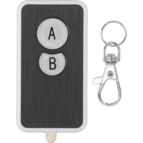Télécommande 315mhz 6v 2 Boutons Interrupteur Rf Sans Fil Pour Voiture Électrique Antivol Porte Automatique