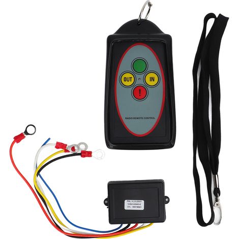 Kit De Télécommande Sans Fil Pour Treuil Électrique, Contrôleur Universel Pour Atv Et Camion