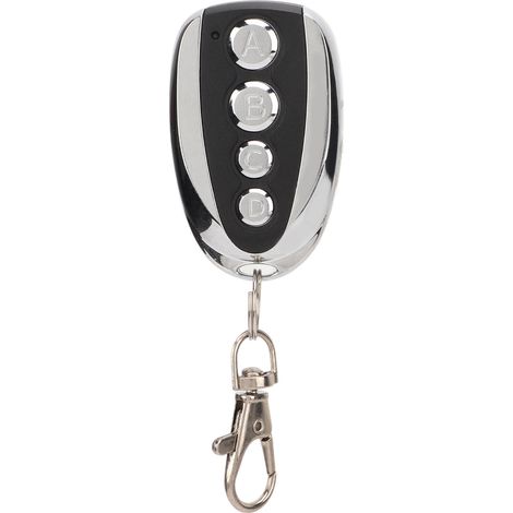 Télécommande Sans Fil 433.92mhz 4 Touches Clonage Copie Ouvre-porte De Garage Pour Portail Voiture Led