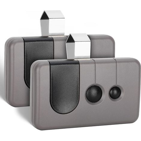 Lot De 2 Télécommandes Pour Porte De Garage Sears (références 139.53753, 139.18191, Hbw2028, 371lm, 373lm, 950cd), Compatibles Avec Le Bouton D'Apprentissage Violet.