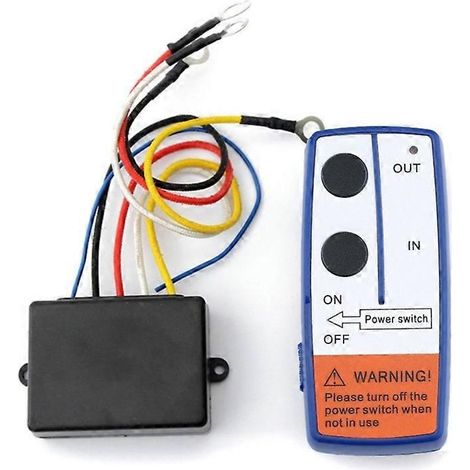 Treuil Électrique Numérique Sans Fil Avec Télécommande Pour Suv, 24 V/12 V