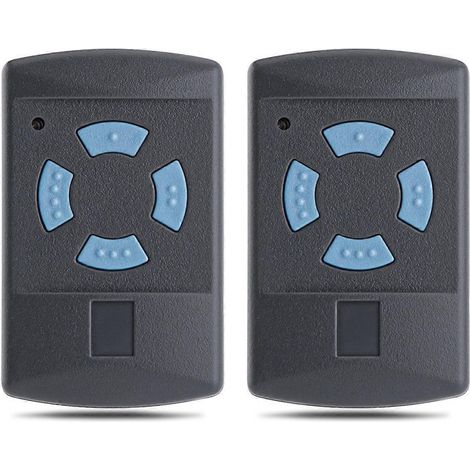 Lot De 2 Émetteurs De Télécommande De Porte De Garage Pour Hormann Hsm4-868