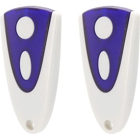 Un Ensemble De Deux Télécommandes De Porte De Garage, Compatibles Avec Novoferm Novotron 502 Max43-2 Et Novotron 512 Mix43-2 433,92 Mhz.