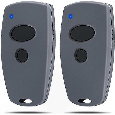 Lot De 2 Télécommandes Compatibles Pour Ouvre-porte De Garage Numérique, Modèles 302, 304, 382 Et 394