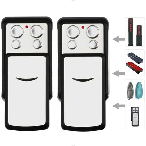 Télécommande De Garage À Code Tournant 868 Mhz - Compatible Avec Sommer 4020, 4026, Tx03-868-4, 4031 (lot De 2)