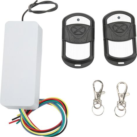 Télécommande Sans Fil 433mhz Pour Ouverture De Porte De Garage, Interrupteur Pour Portails Coulissants Électriques, Lumières Led