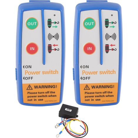 Télécommande Sans Fil 12v 50ft Pour Camion Et Quad - Contrôleur Portable Marche Avant/arrière