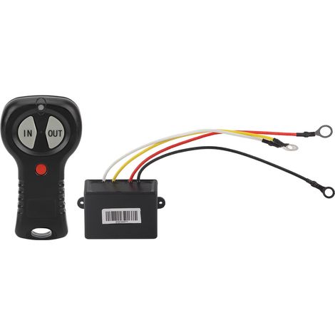 Télécommande Sans Fil 12v Pour Treuil Électrique, Interrupteur Unique, Robuste, Remplacement Pour Camion