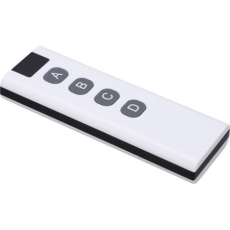 Télécommande De Garage 4 Touches Silicone Longue Portée Haute Sensibilité Sans Fil 433mhz Large Application