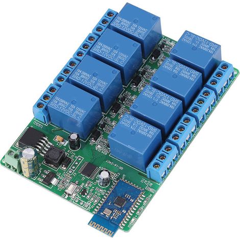 Télécommande Bluetooth 8 Canaux Pour Contrôle Moteur Et Éclairage Via Android