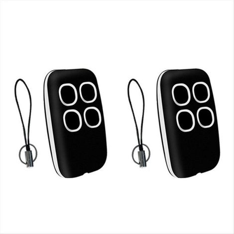 2 Pièces 250 913 Mhz Duplicateur De Télécommande De Garage Télécommande Sans Fil Multifréquence Ouvre Porte Universel A