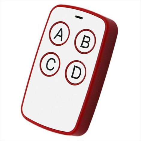 Télécommande De Copie - 433 Mhz - Pour Porte De Garage Électrique - 4 Boutons - Compatible Puce Pt2262 Ev1527 Ht12e - 150 M