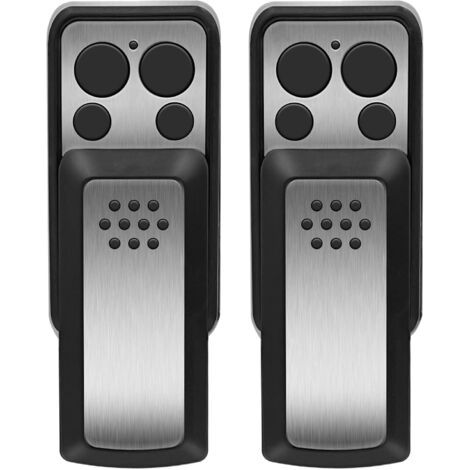 Télécommande Avidsen 114253 Pour Motorisation Portail Et Porte De Garage – Technologie Rolling Code – Pile 12v – Portée 50 Mètres