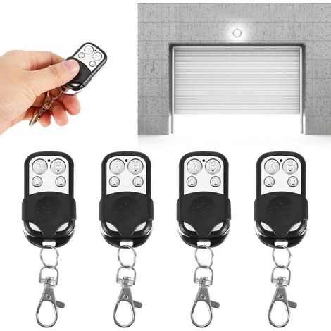 Zoternen – Télécommande Universelle 4 Canaux 433,92 Mhz – Cloneur Sans Fil Pour Voitures Et Portes De Garage – Portée Jusqu'à 50m