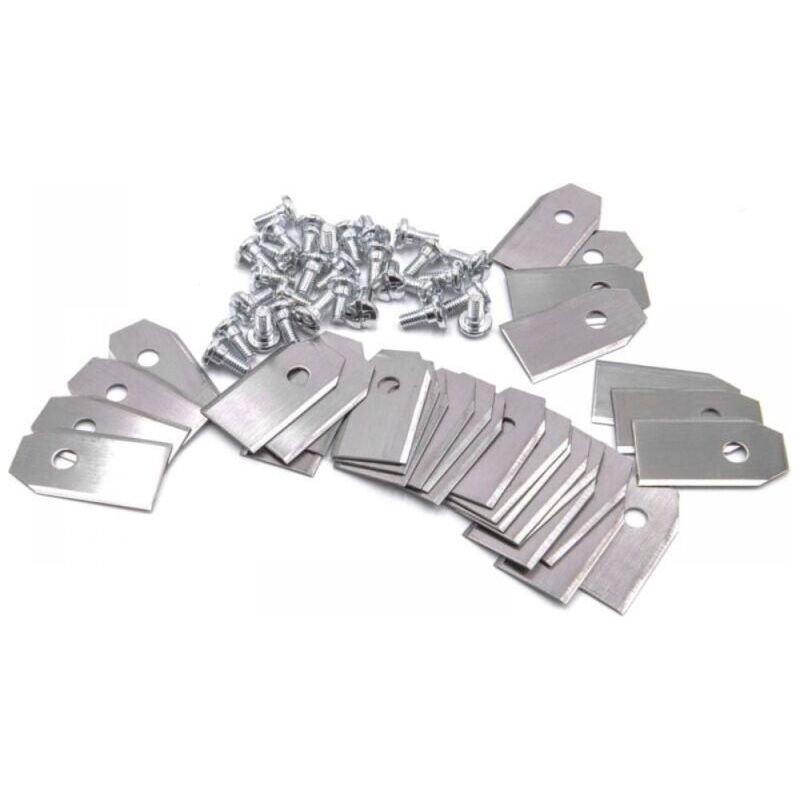 30 Kompatible, Originale Ersatzmesser Für Mähroboter, Präziser Schnitt (stahl, 0,75 Mm)