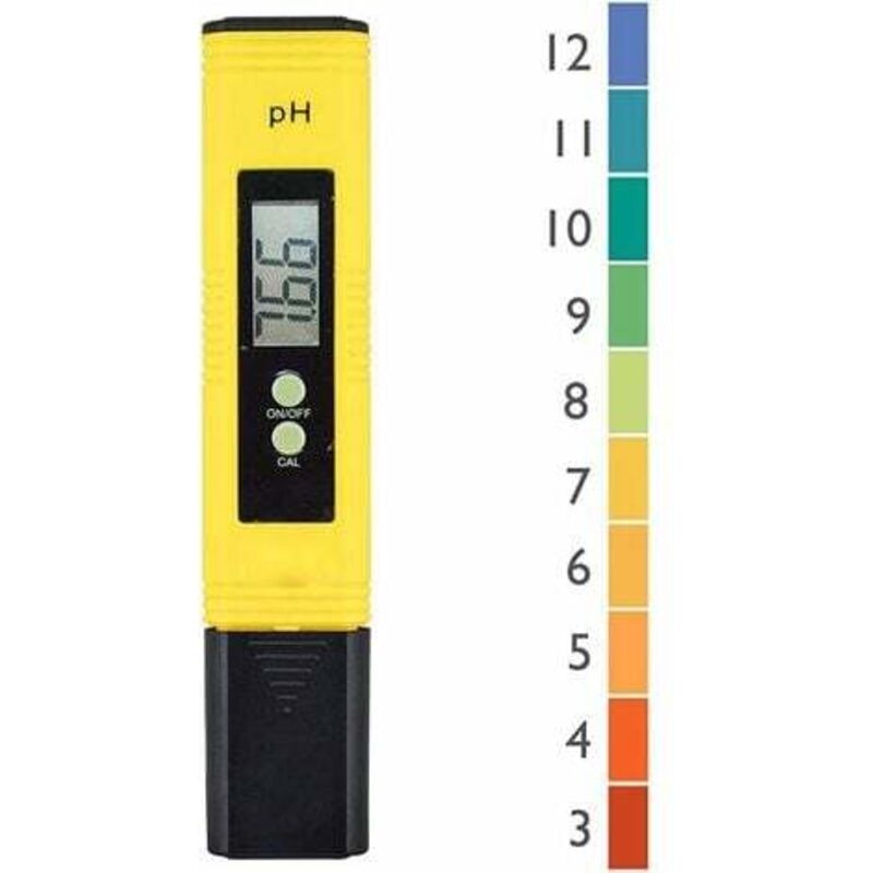 Professionelles Ph-messgerät, Automatische Kalibrierung, Messbereich 0,00–14,00, Tragbar Für Wasser, Aquarium, Hydrokultur, Schwimmbad