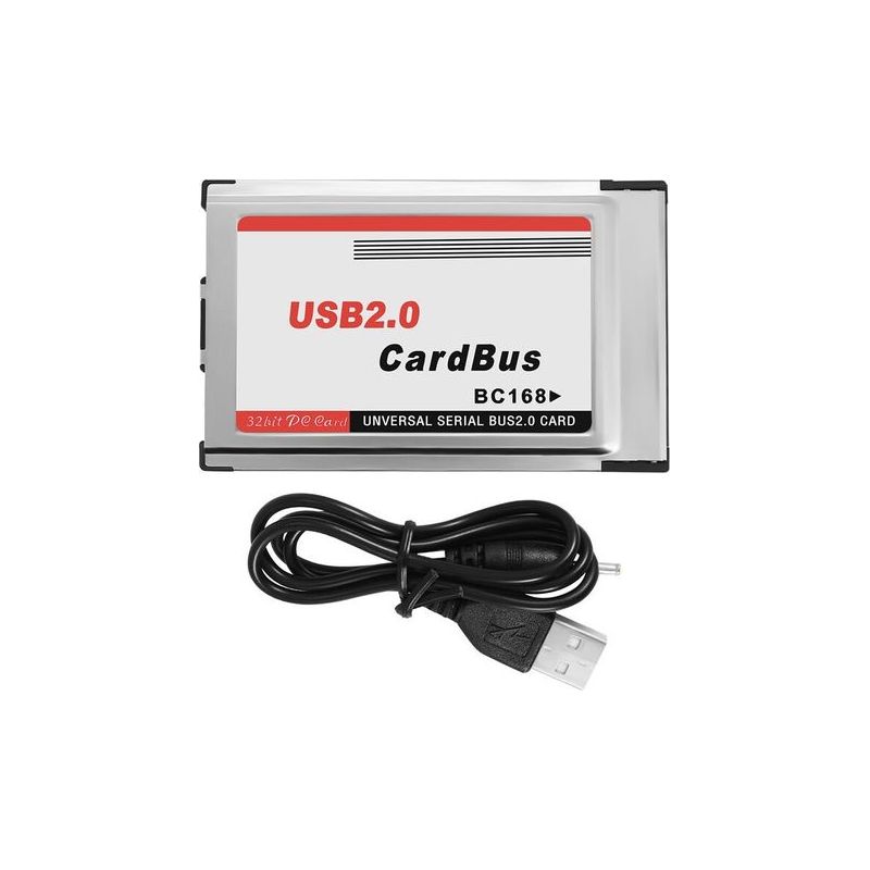 Pcmcia-zu-usb-2.0-cardbus-dual-port-480m-adapter Für Laptops
